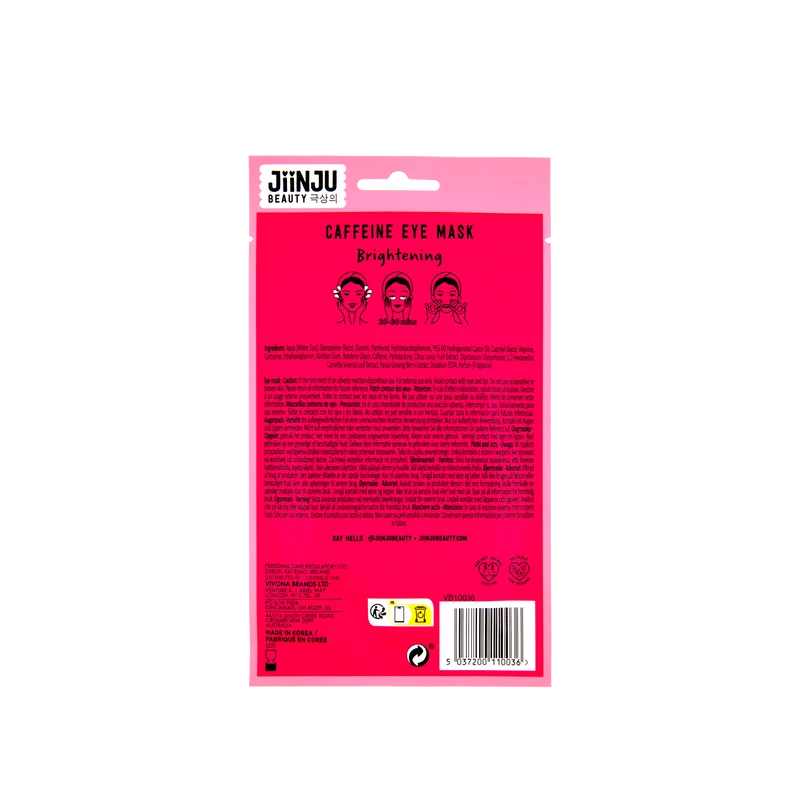 Jiinju Brightening Caffeine Under Eye Mask