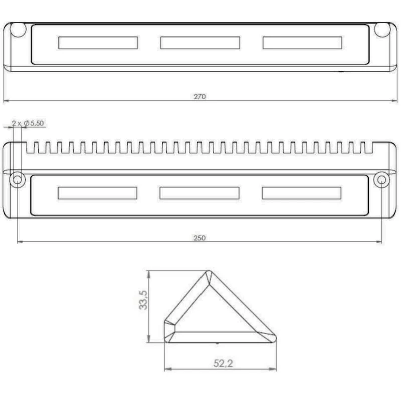 Lampe de scène/lampe de travail à LED très résistante
