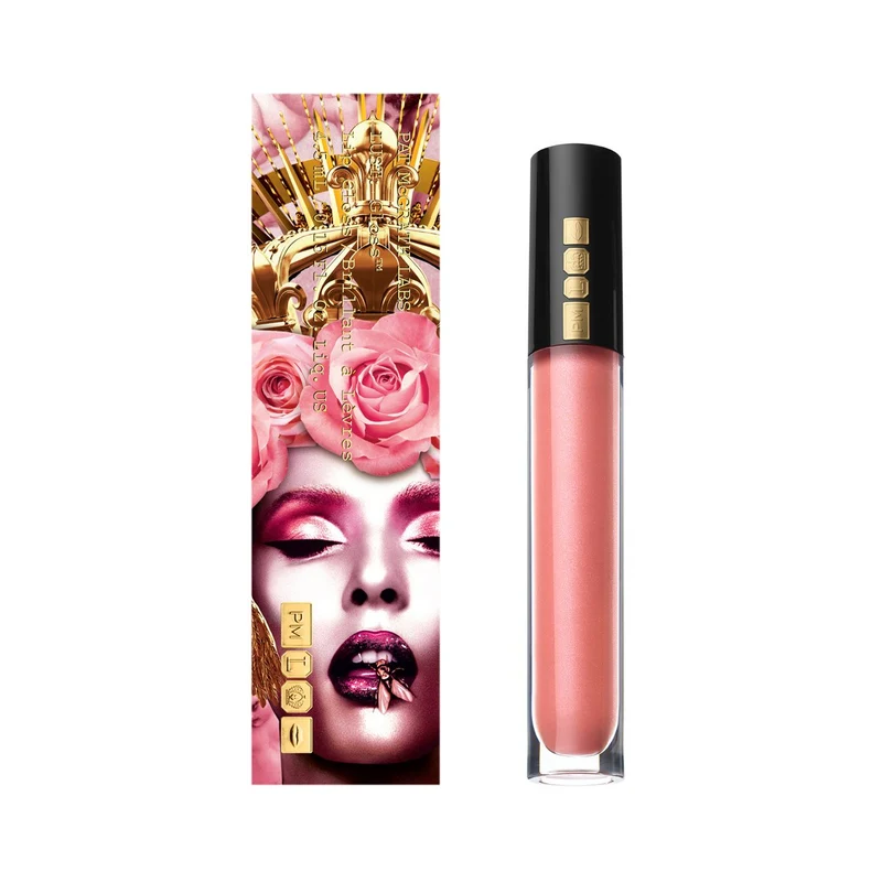 Pat McGrath Lust: Gloss Lip Gloss Divine Rose Limited Edition - Peach Perversion (Pale Peach with Iridescent Pearl)