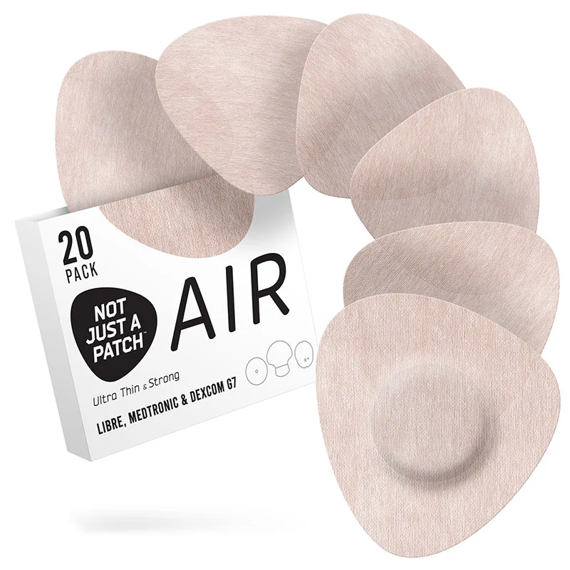Échantillon de patch adhésif Not Just a Patch Air pour Freestyle Libre et Medtronic