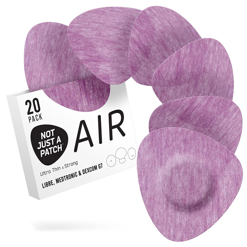 Not Just a Patch Air Patchs adhésifs pour Freestyle Libre et Medtronic - Pack de 20