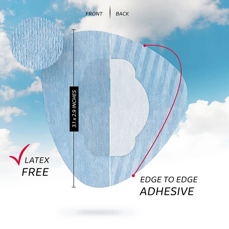 Not Just a Patch Air Patchs adhésifs pour Freestyle Libre et Medtronic - Pack de 20