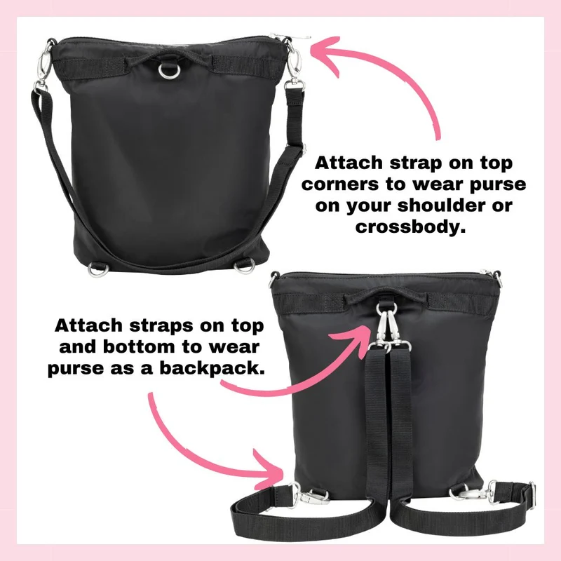 Sac à dos en nylon pour diabète Sugar Medical : Onyx