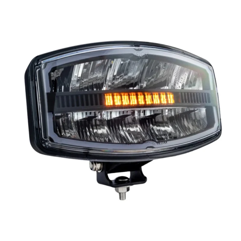 Lampe spot ovale avec lumière stroboscopique de détresse / 6000 lumens