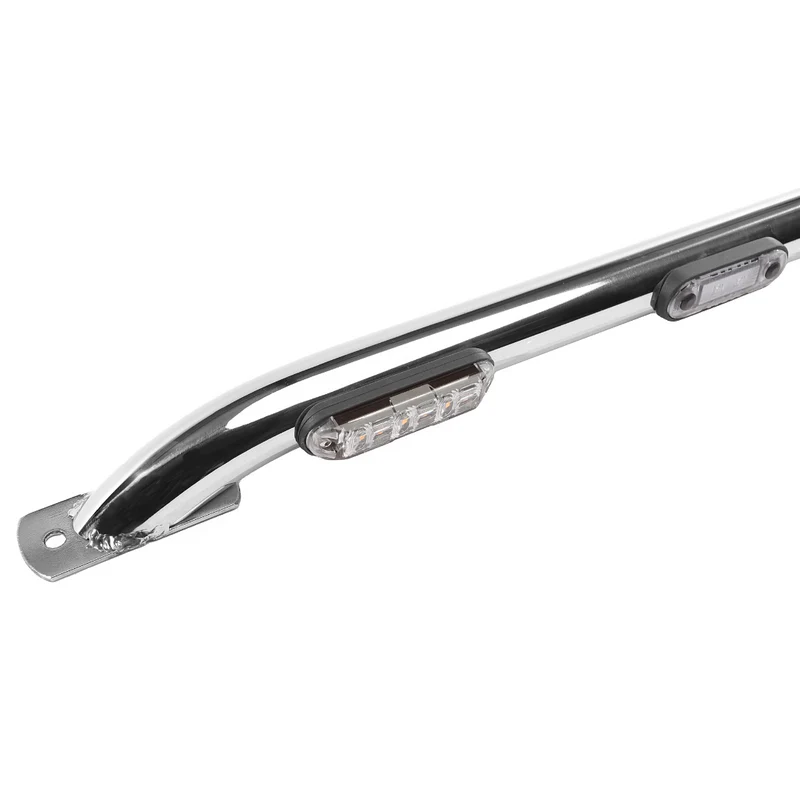 Barre de toit longue TRACTABAR avec 3 feux de position à LED et 2 feux stroboscopiques