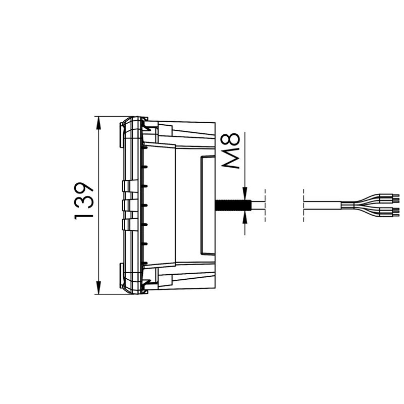 Feux de remorque de camion à LED robustes Horpol