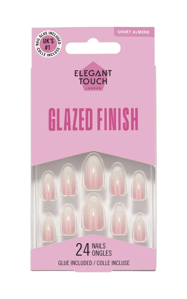 Elegant Touch Glazed Finish Nails Glaz'd