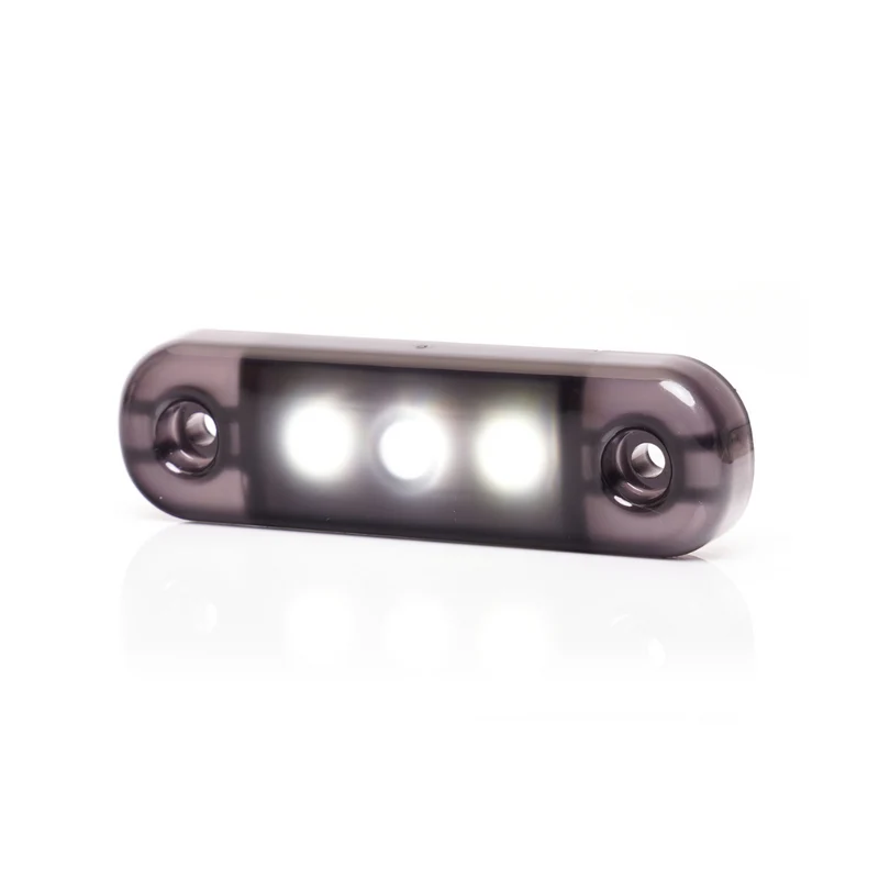 Feu de position fumé noir WAS / Lentille ultra foncée / 3 LED