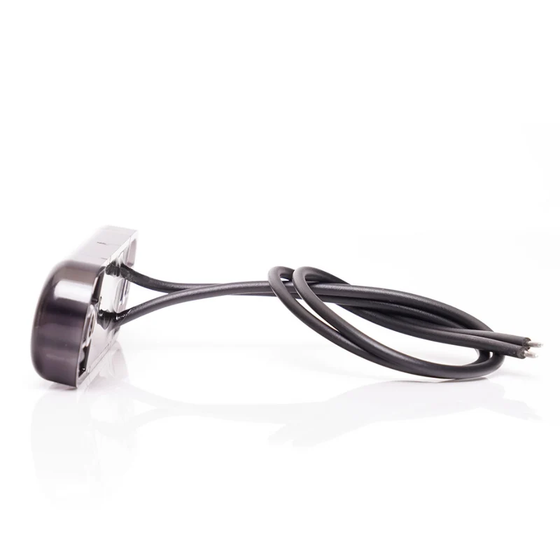 Feu de position fumé noir WAS / Lentille ultra foncée / 3 LED