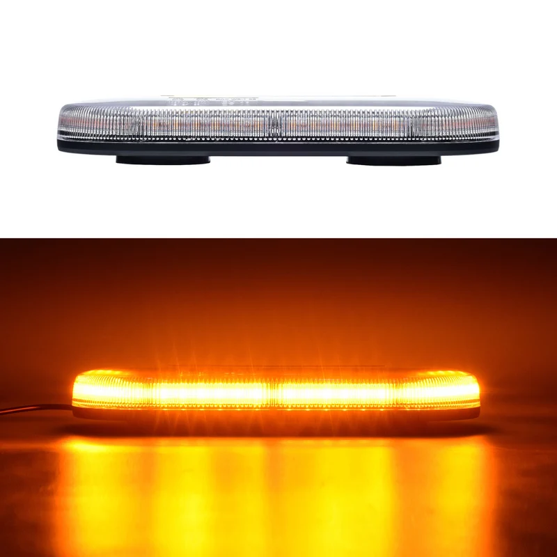 Mini barre lumineuse de toit magnétique à LED / 330 mm