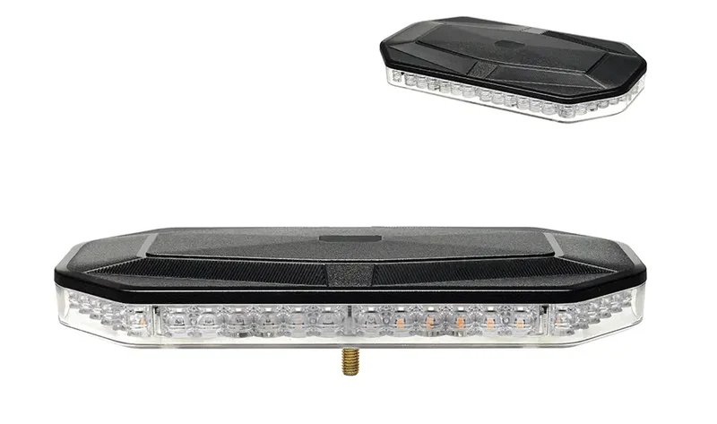 Mini barre lumineuse LED / Fixation par boulon à point unique / 290 mm