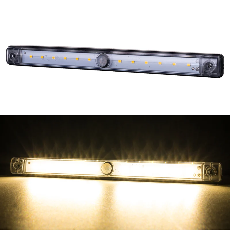 Bande lumineuse LED intérieure 4000K avec détecteur de mouvement