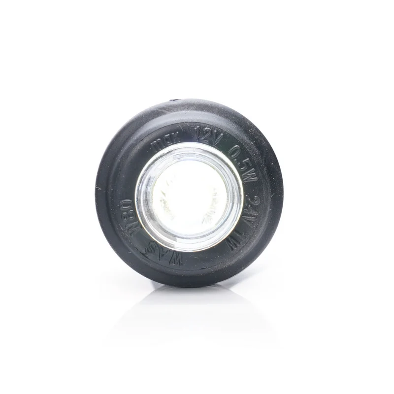 WAS W80 petit feu de position rond enfichable/type bouton/joint arrondi